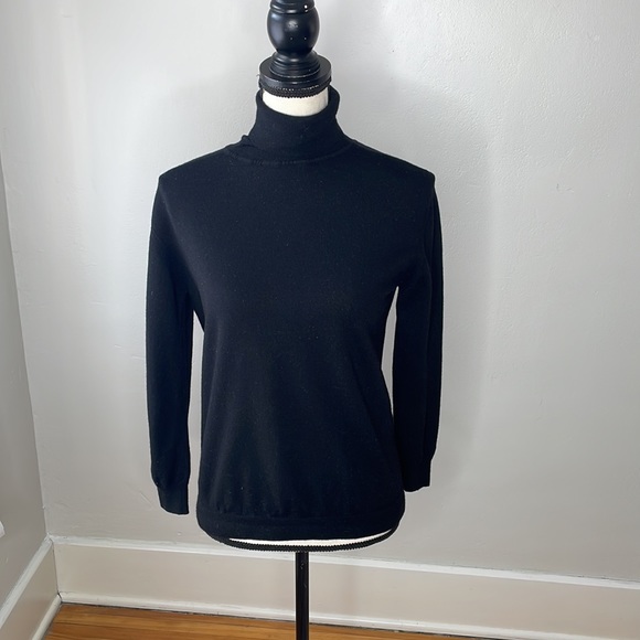 Sibel Saral Black Turtleneck - Picture 1 of 7